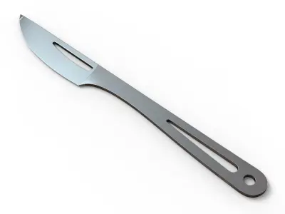 knife set 3D model