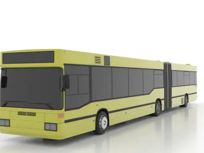 Mercedes-Benz O405GN2 Low Low-poly 3D model