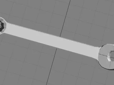 Mechanical Handtools - Combination Wrench 3D model