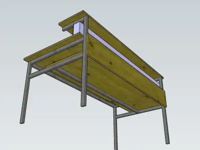 Workbench electrical 3D model