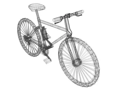 Bicycle - Mountianbike 3D model
