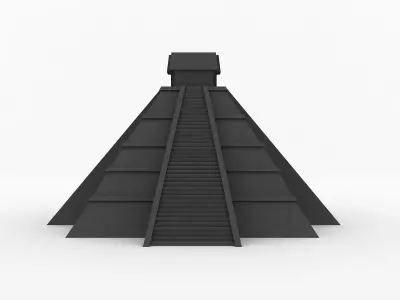 Mayan Temple 3D model