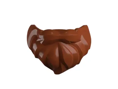 Custom3Dprint Minifigure Accessory - Minifigure Beard S1 - 06 3D print model
