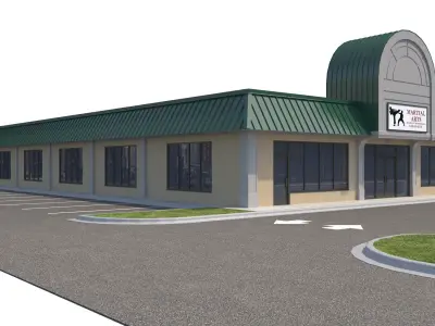 Retail-164 Retail Store 3D model