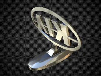 kia logo 3D model from CGTrader