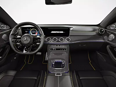 2021 Mercedes-Benz E63 AMG 3D model