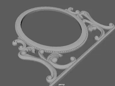 mirror 3d model for cnc machines 3D model