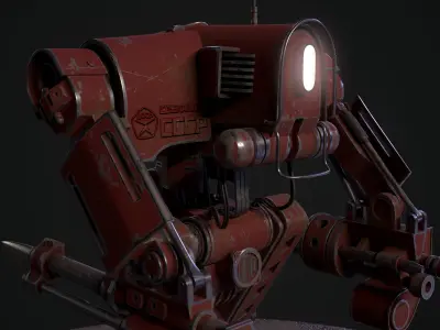 Mech Guard Free 3D model