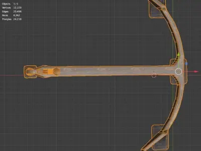 Anchor metal hammer Free 3D model
