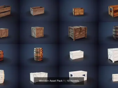 Wooden Asset Pack 1