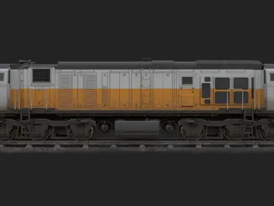 Diesel-Electric Locomotives 3D model