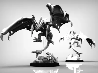 Space Bug Parasite Free 3D print model