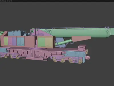 SAR Multi Tasker 1600 based 3d model 3D model