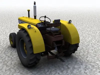 MINNEAPOLIS MOLINE G707 1965 Tractor 3D model
