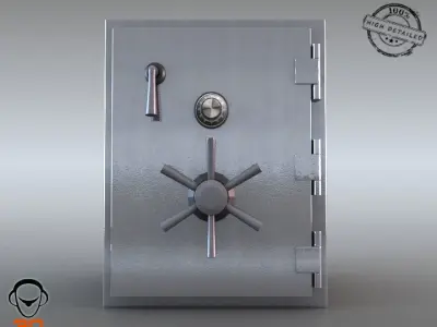 Safe Rigged 3D model