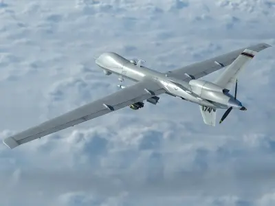 General Atomics MQ-9 Reaper 3D model 2