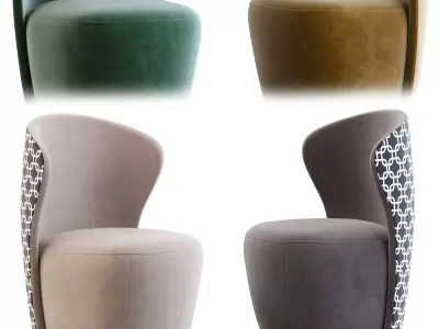 Armchair VORTEX - M Capital Collecti 3D model