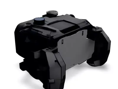 SciFi Futuristic Handheld Device Low-poly 3D model purchase