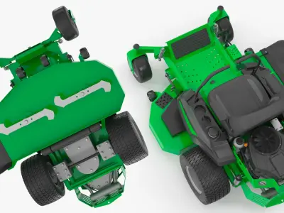  Zero Turn Lawn Mower Ride On Green 