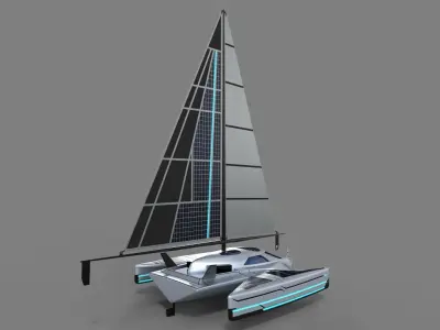 Dinghy 3D model
