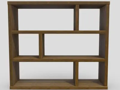 CC0 - Shelf 5 Free low-poly 3D model