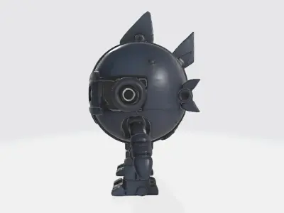 Under water robot 3D model