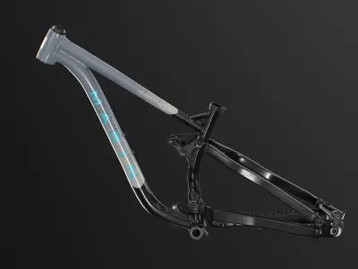 Marin RFZ1 MTB frame Low-poly 3D model