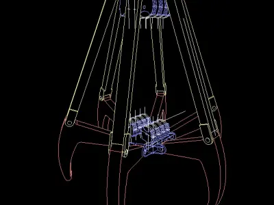 grabber crane 3D model