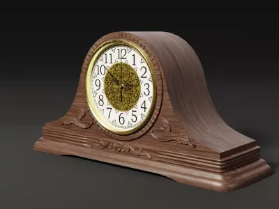 Mantle Clock 3D model
