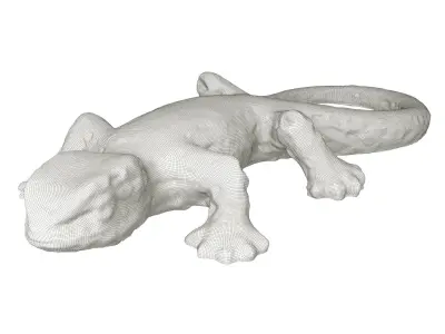 Lizard Monument 3D model