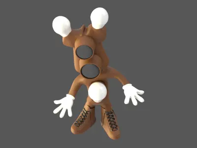  Cartoon Bulb Holder v2 