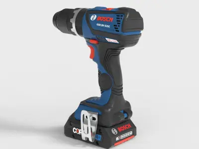 BOSCH ELECTRIC DRILL 3D model