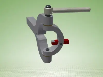 Ball turning lathe tool  Free 3D model
