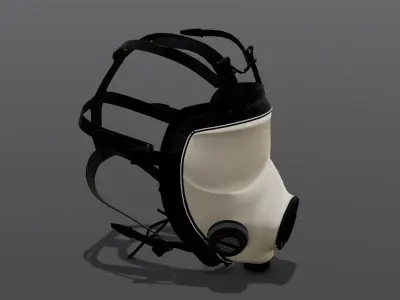 Mask 3D Model Low-poly 3D model