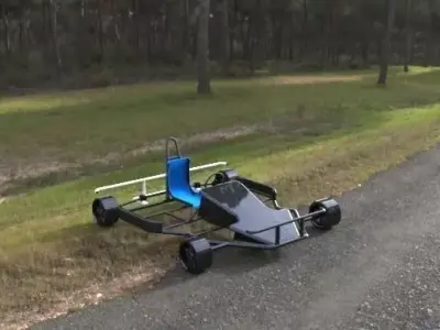 Go Kart Free 3D model