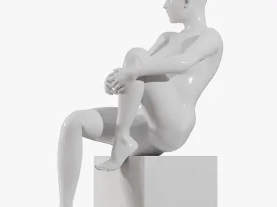  Female mannequin pose 9 PBR 