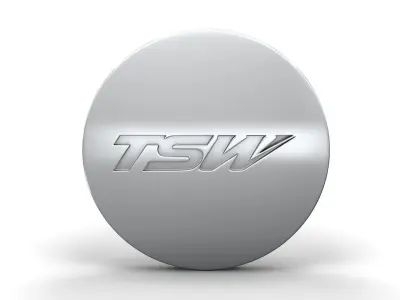 TWS logo 3D model