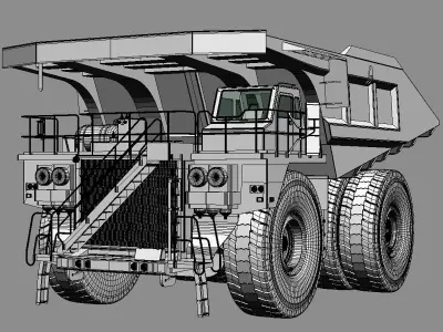 Collection Mining Machines 1 3D model