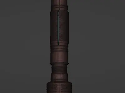 LightSaber Star Wars 3D model