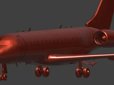 Gulfstream G6000 3D model