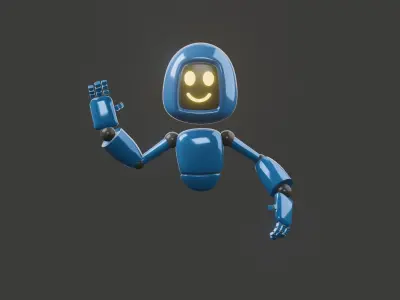 Flying Robot 3D model