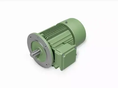 90S B35 Right IEC electric motor - 3D CAD model 3D model
