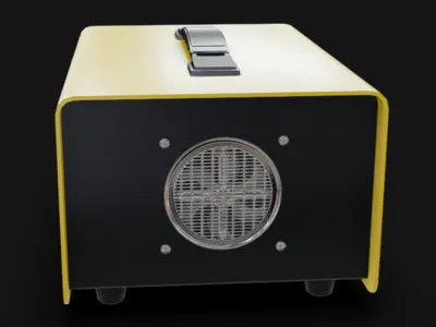 Battery 06 Low-poly 3D model