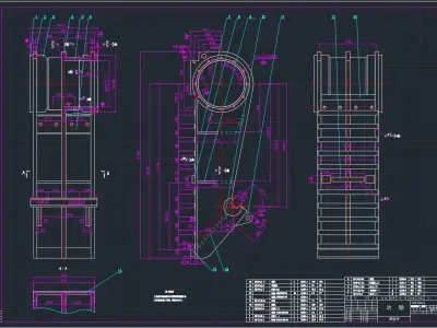PE750x1060 JAW CRUSHER 3D model