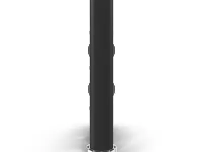 Industrial Pipes 3D model Textured
