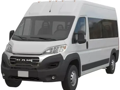 2024 Ram ProMaster 2500 SLT  WINDOW VAN HIGH ROOF 159 WB 3D model