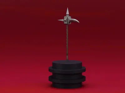 Hammer  Low-poly 3D model get