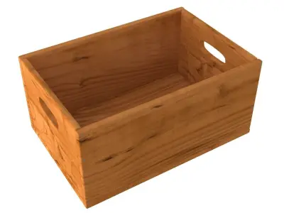 Wooden Box Collection 3D model