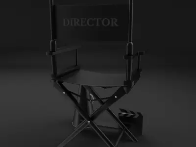 Classic Movie Camera 3D model