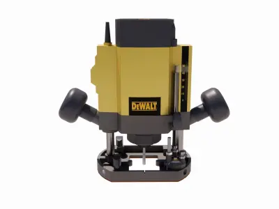 Router woodworking tool 3D model